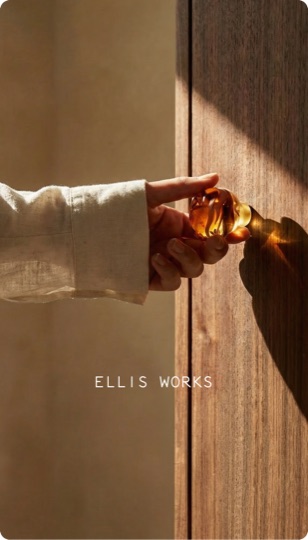 AI brand campaign creative for Ellis Works