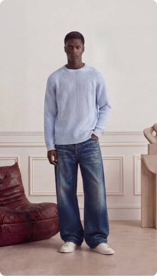 AI menswear lookbook creative